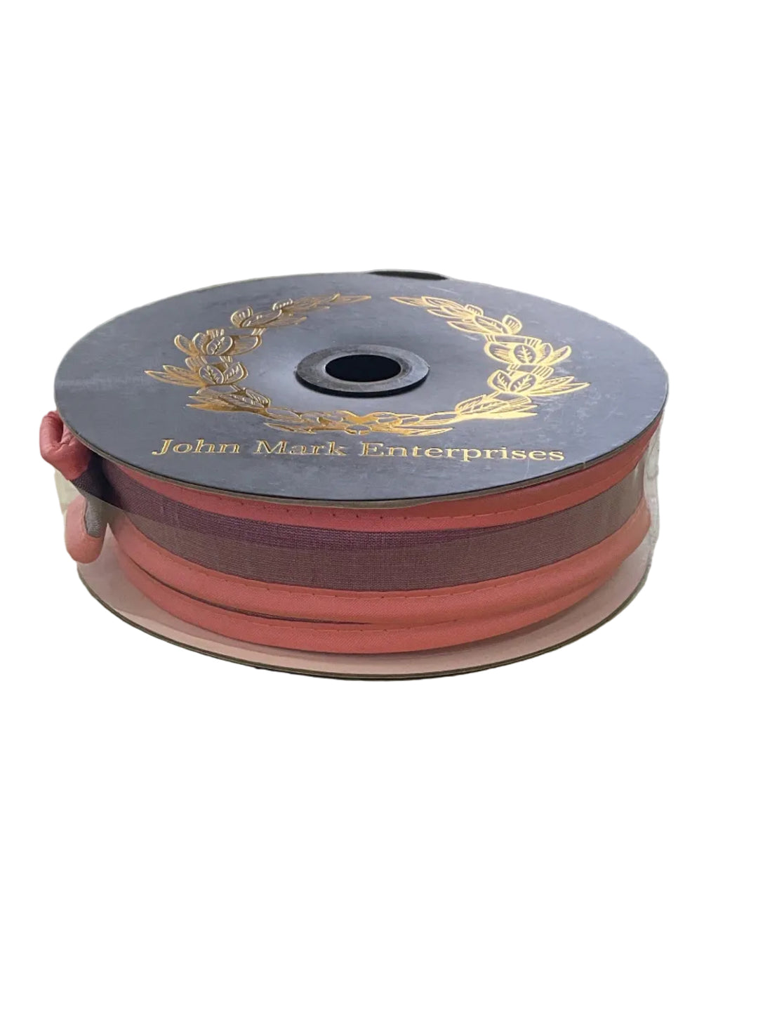 John Mark Purple and Pink Trim Tafetta Piping 1”X10YD