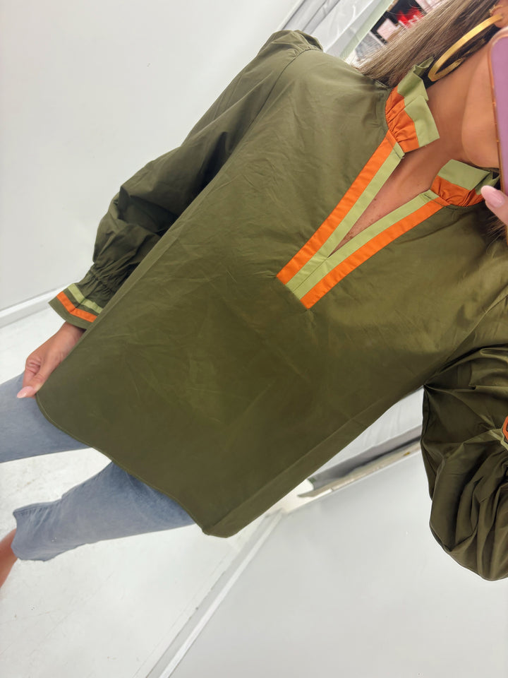 Olive Citrus Pop Top