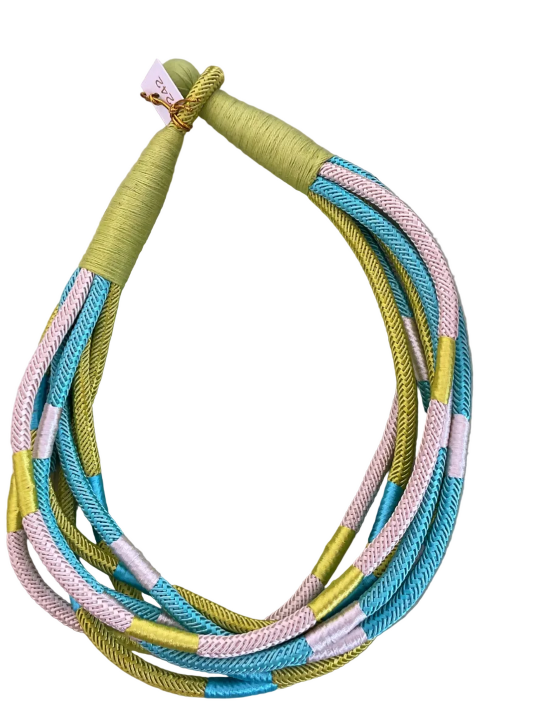 Sea Glass Rope Necklace