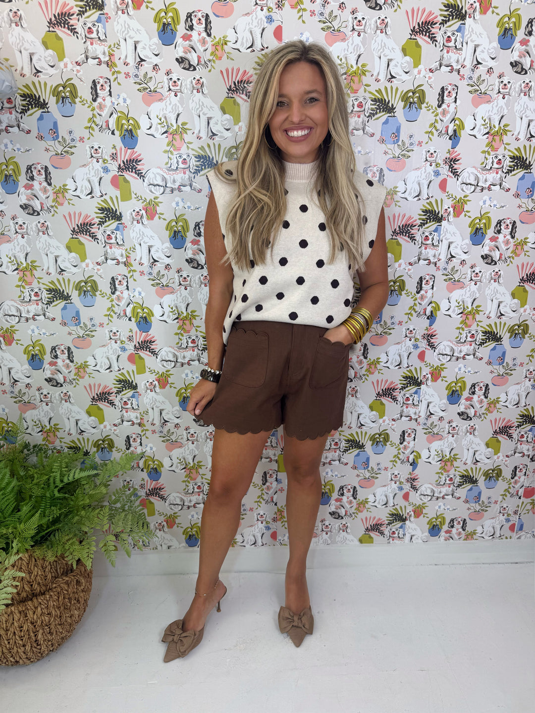 The Dot Darling Sweater