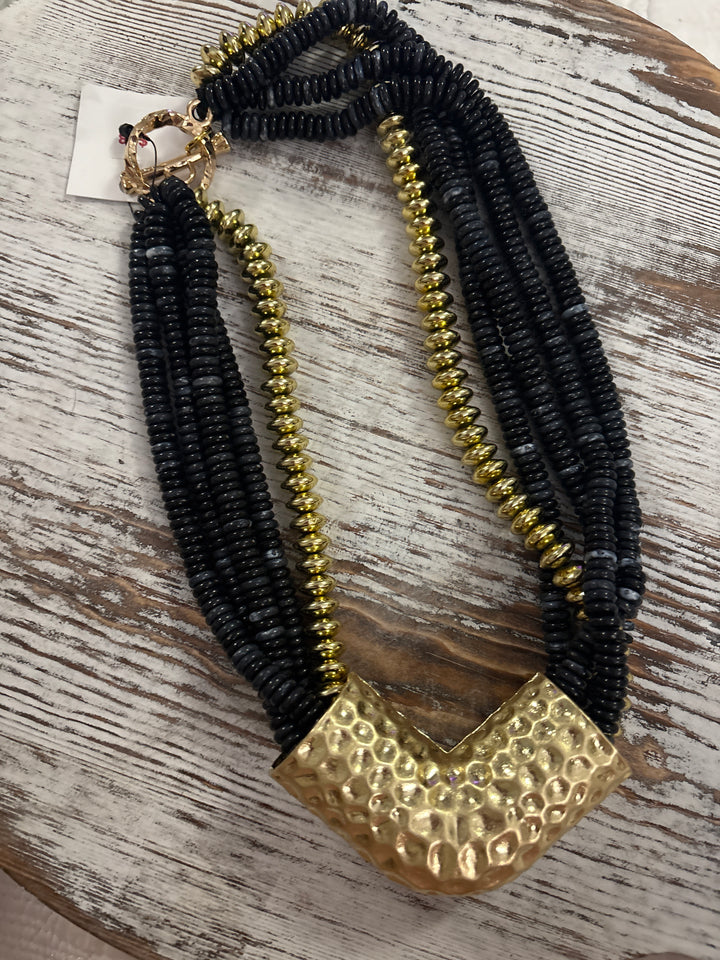 Layered Beaded Necklace