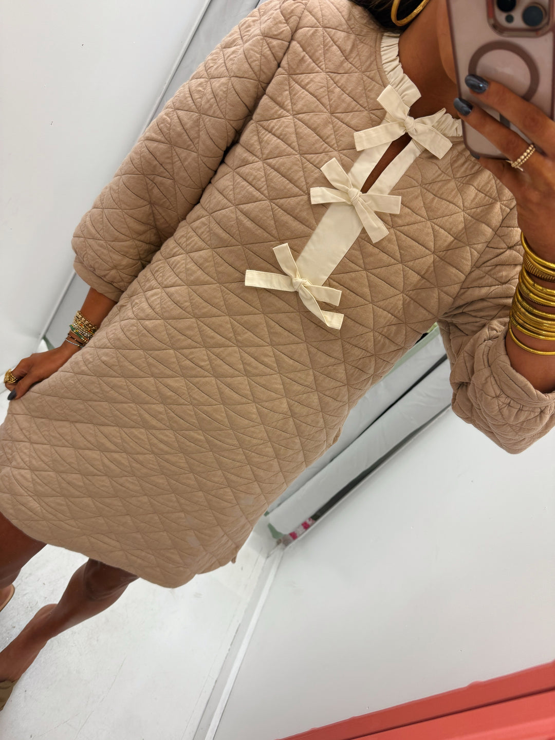 Mocha and Cream Dress