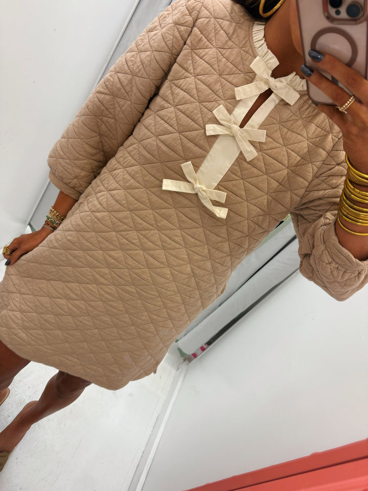 Mocha and Cream Dress