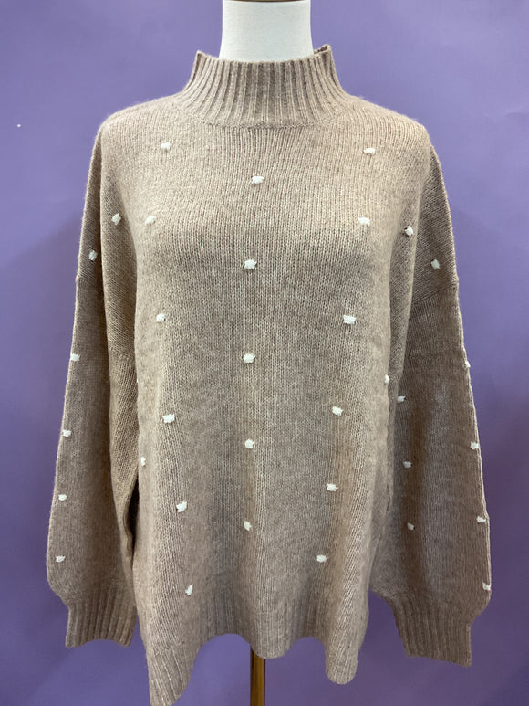 Novie Pom Pom Sweater