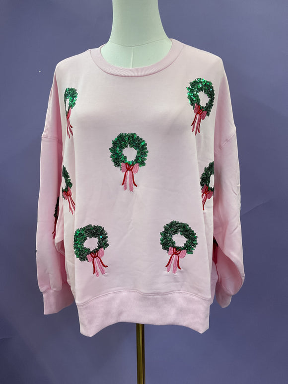 Millie Wreaths Sweatshirt