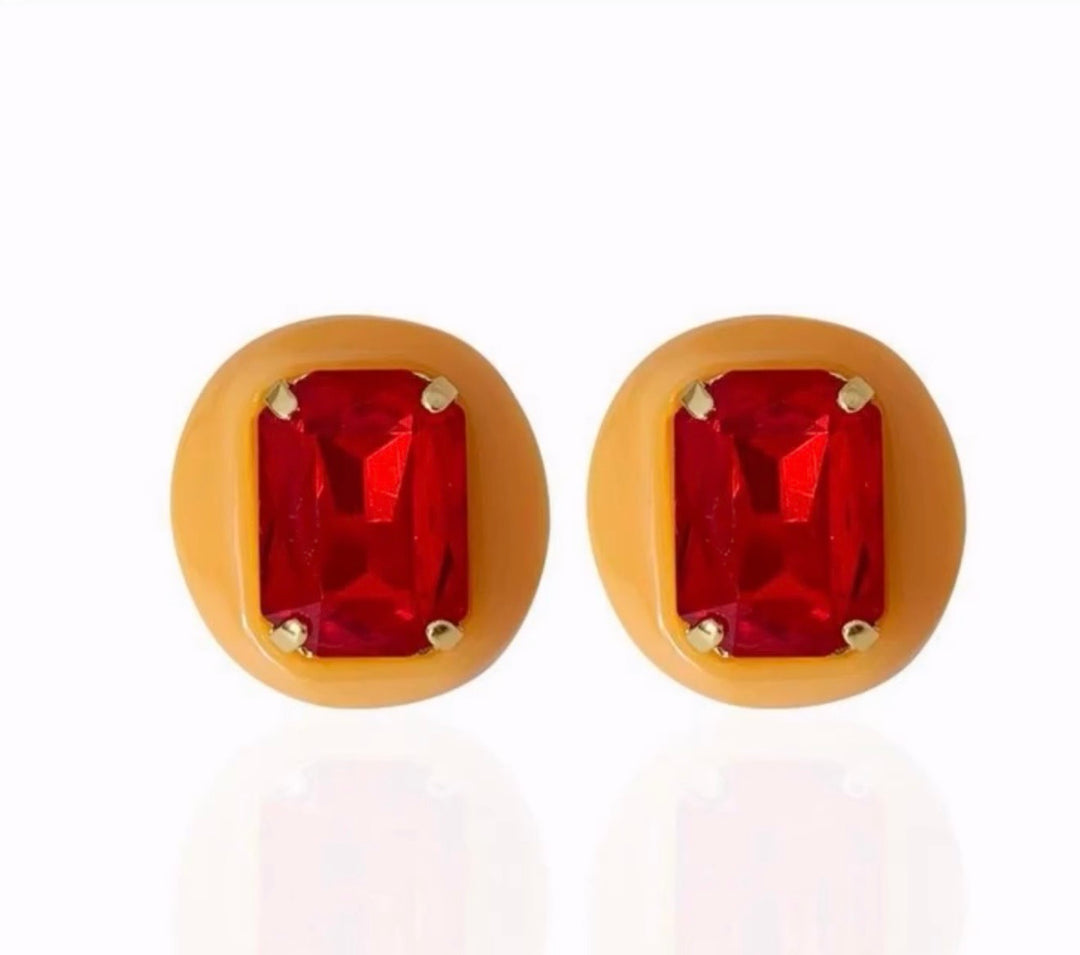 The Uptown Jewel Studs