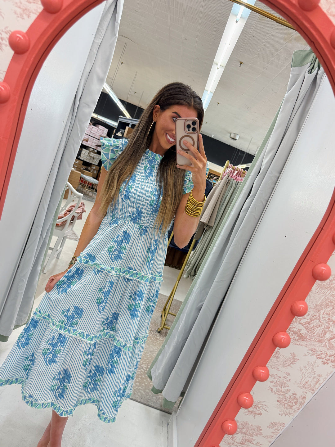 Perin Smocked Dress