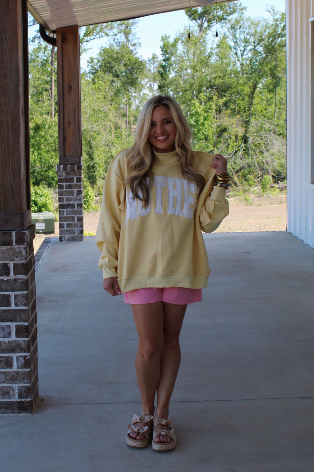 Mother Mock Neck