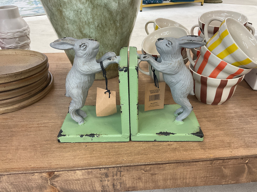 Rabbit Bookends