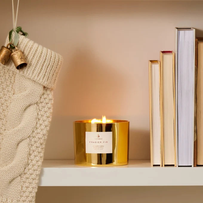 Frasier Fir® Gold 3-Wick Candle