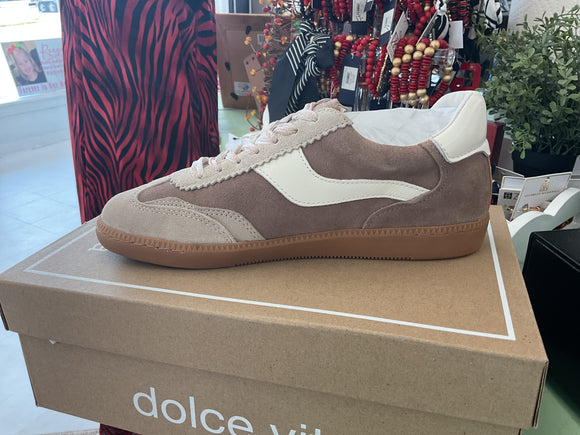 Taupe Suede Sneaker