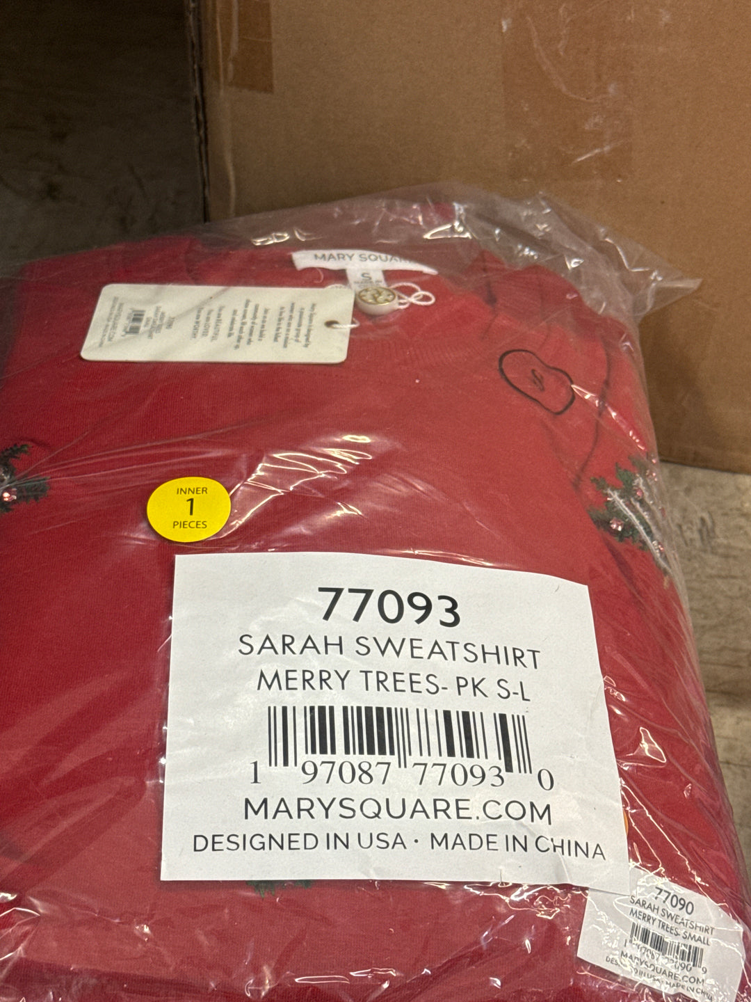 Sweatshirt Sarah Merry Trees