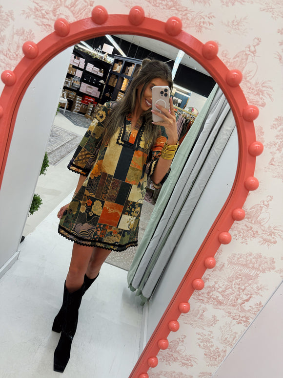 Harvest Patchwork Dress