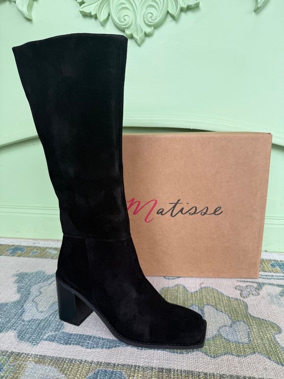 Tall Black Boot