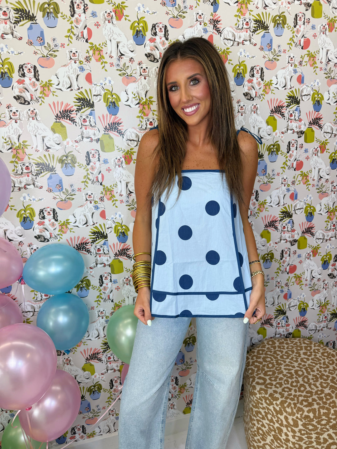 The Something Blue Top