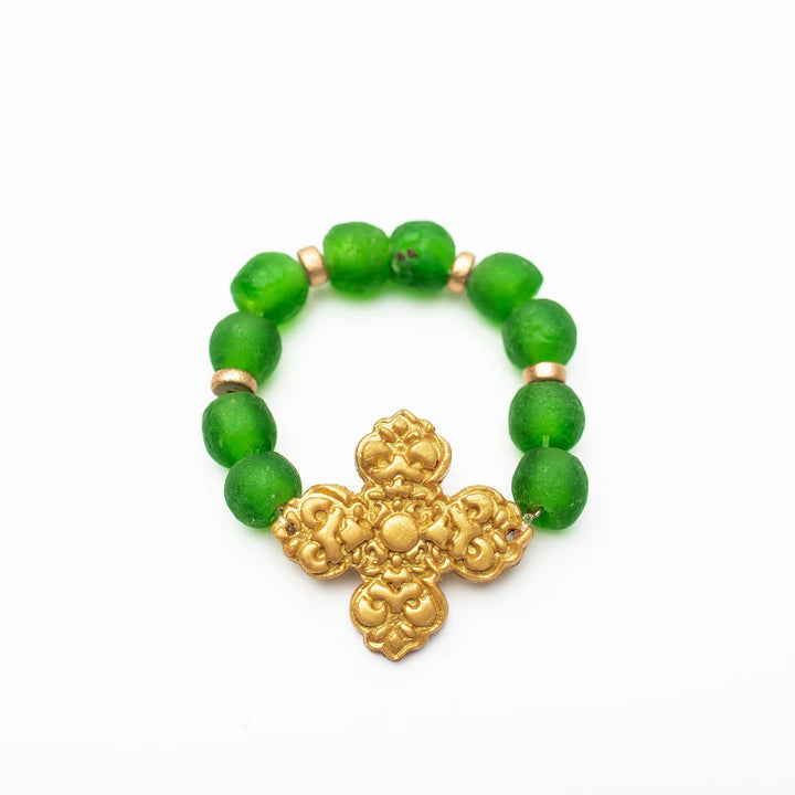 Green Glass with Andrea