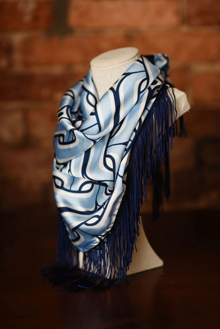 TATUM JAMES DESIGNS | Game Day Fringe Scarf