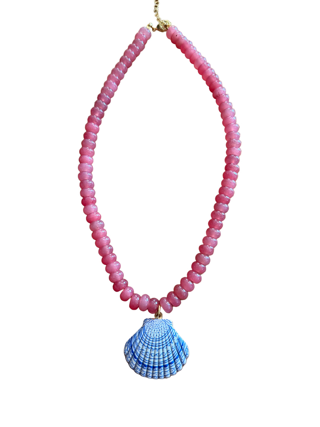 The Blushing Shell Necklace