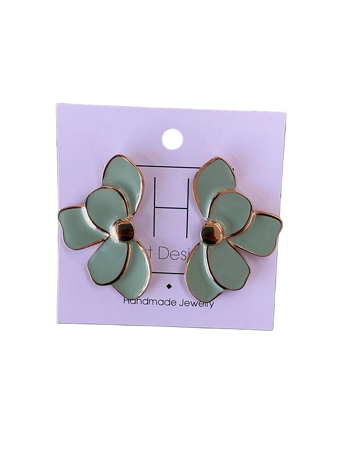 The Green Blossom Earings