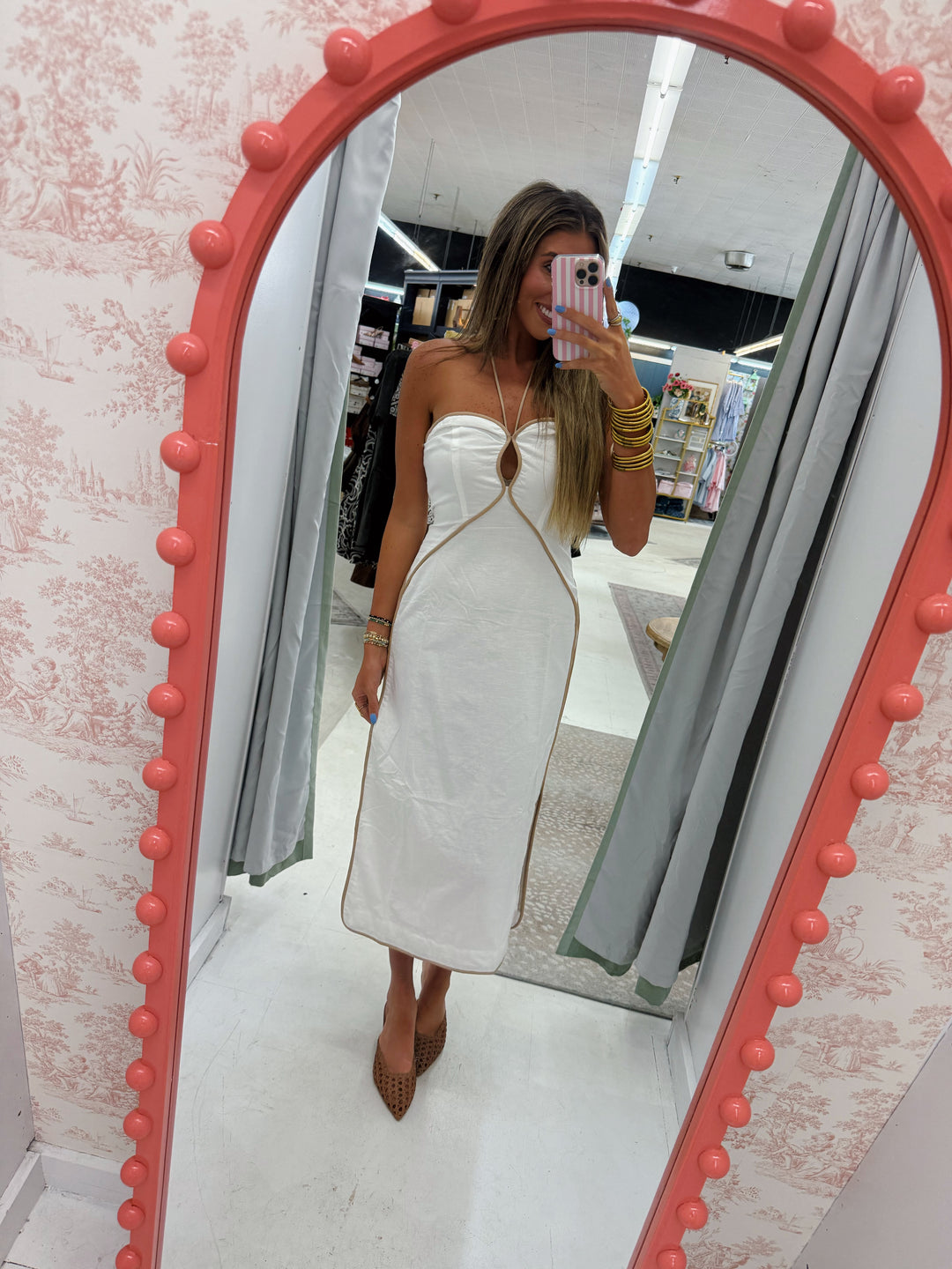 Champagne Coast Dress – The French Flea