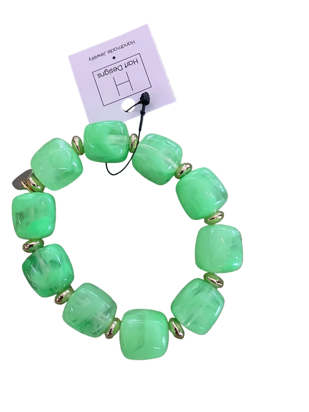 Lime Glow Bracelet