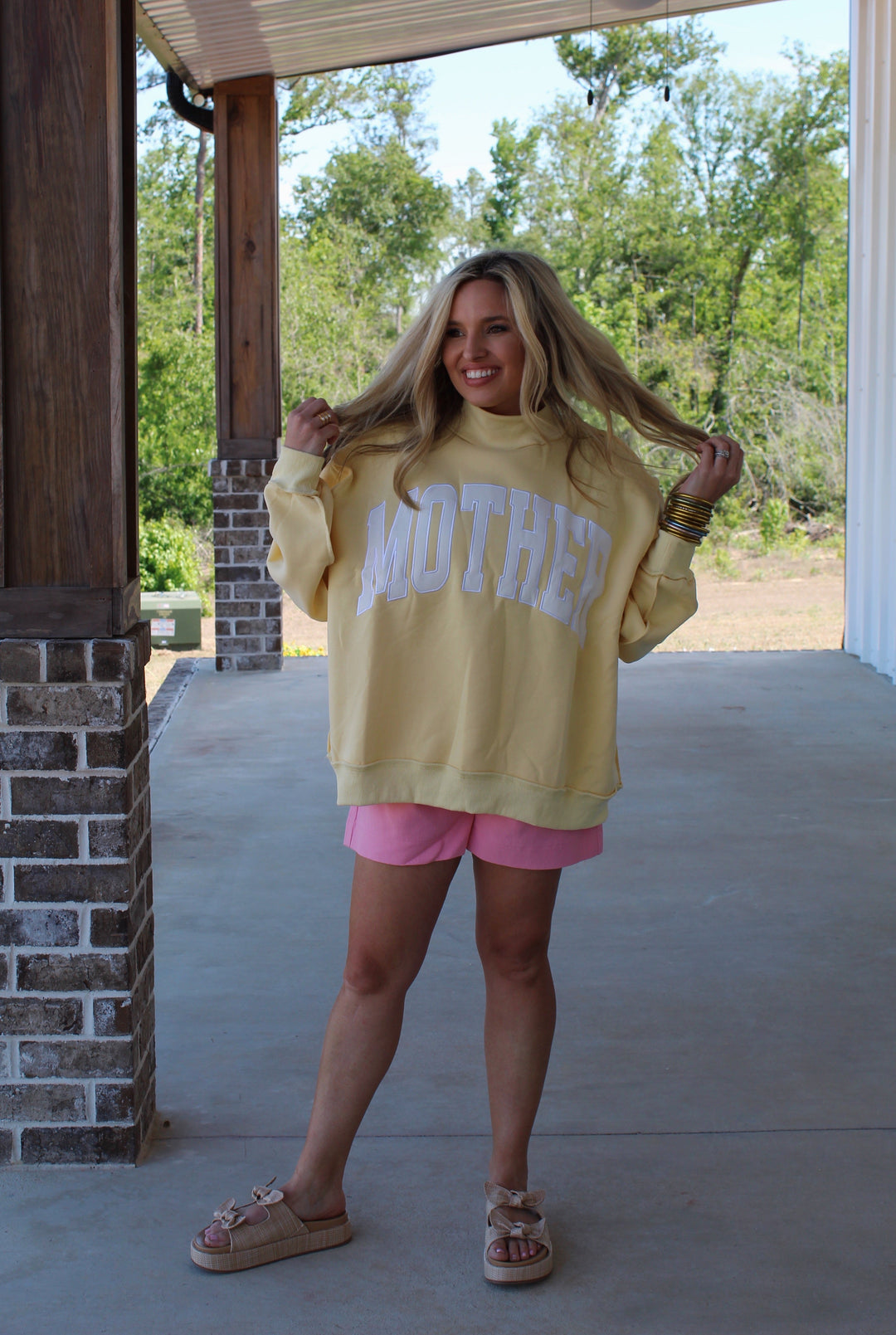 Mother Mock Neck