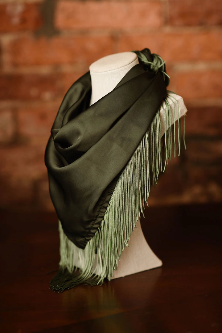TATUM JAMES DESIGNS | Solid Fringe Scarf