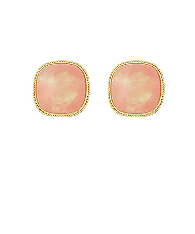Marble Touch Stud Earrings