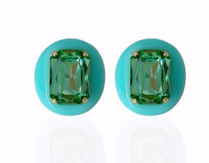 The Uptown Jewel Studs