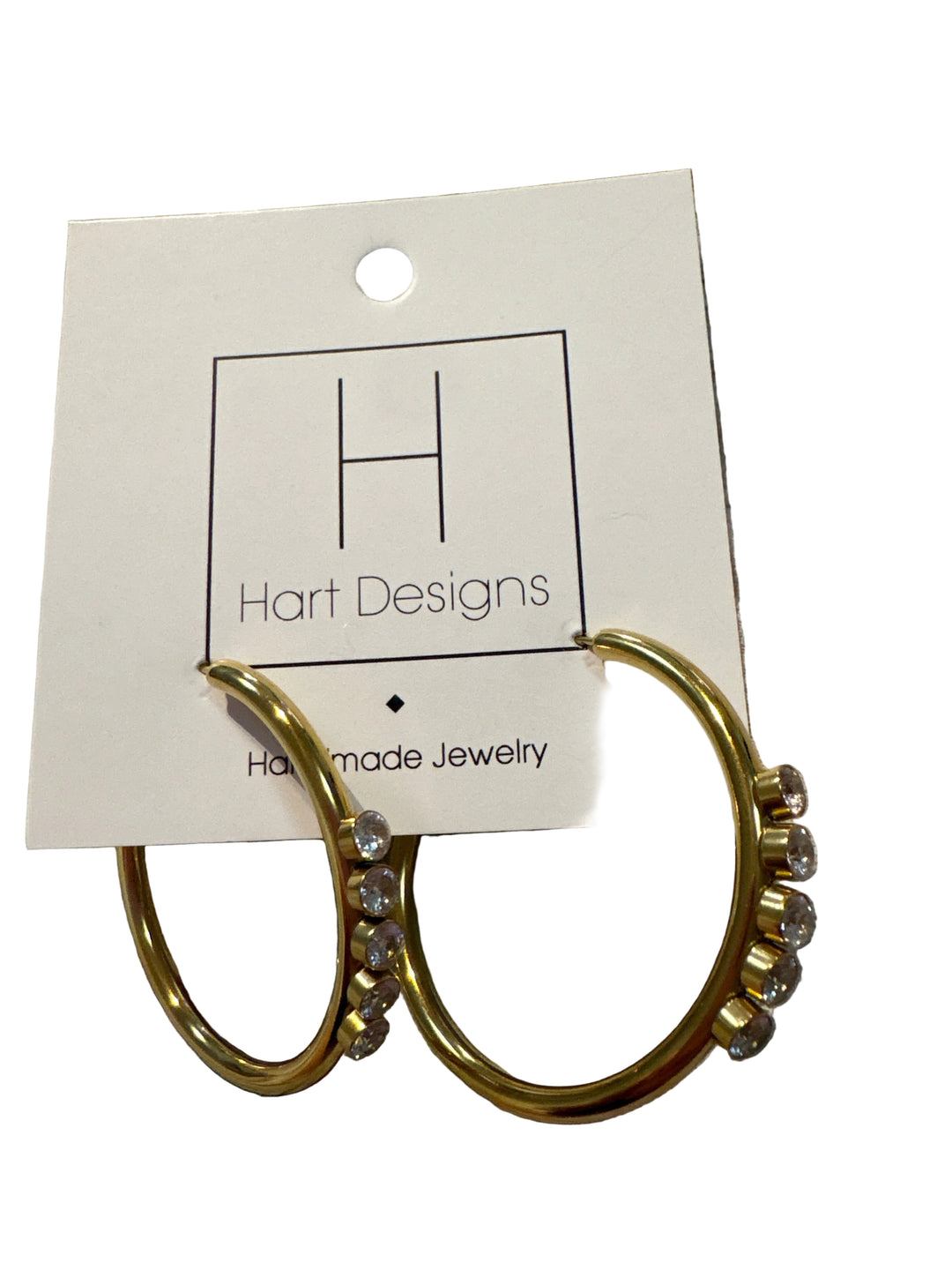 The Golden Glow Hoops