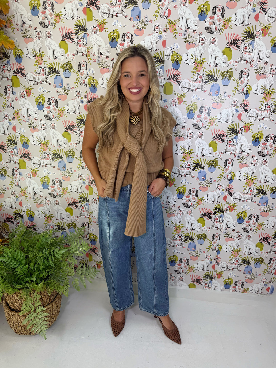 The Camel Knot Sweater