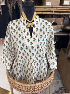 Fall floral top