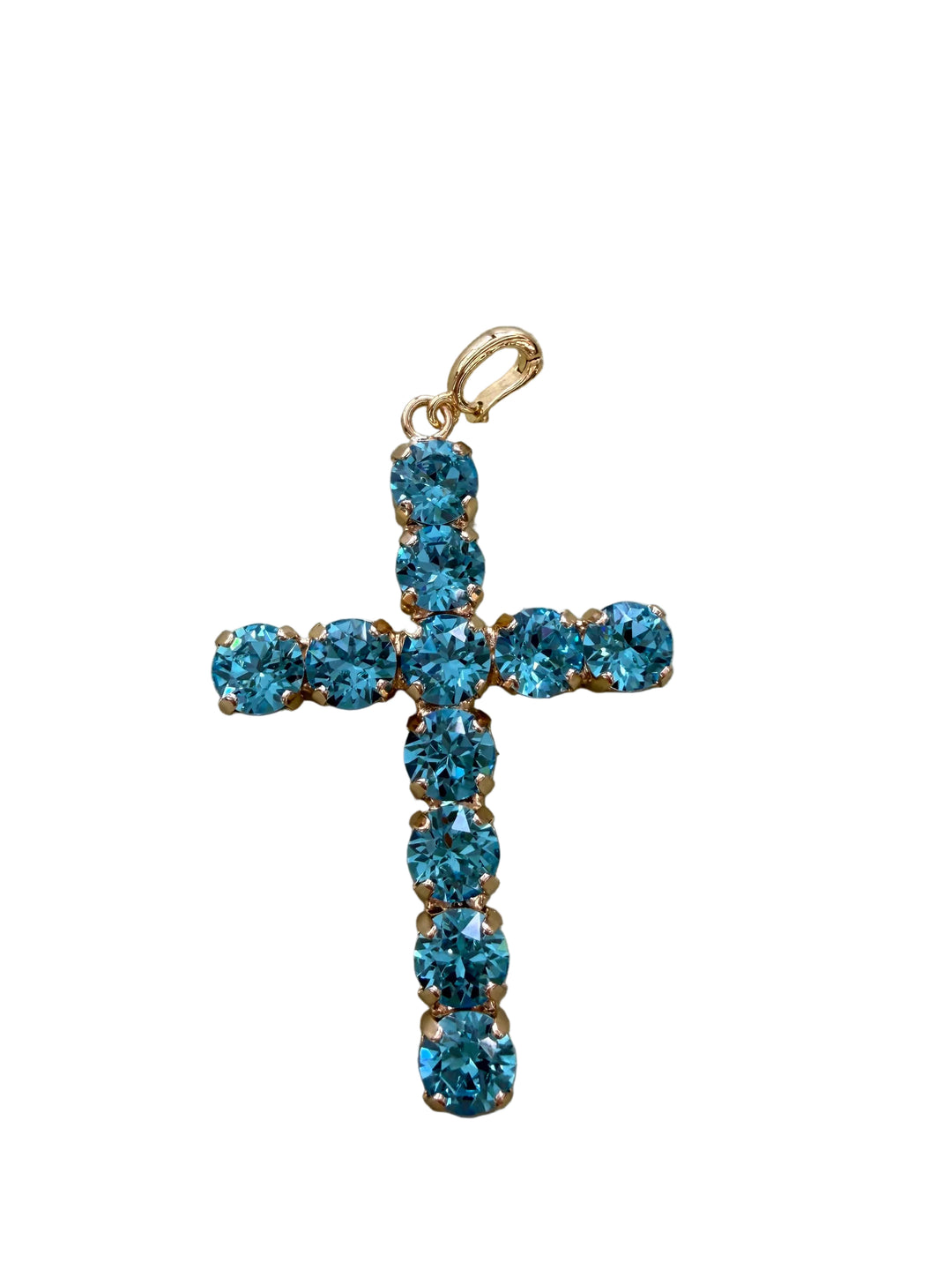 Studded Cross Pendant