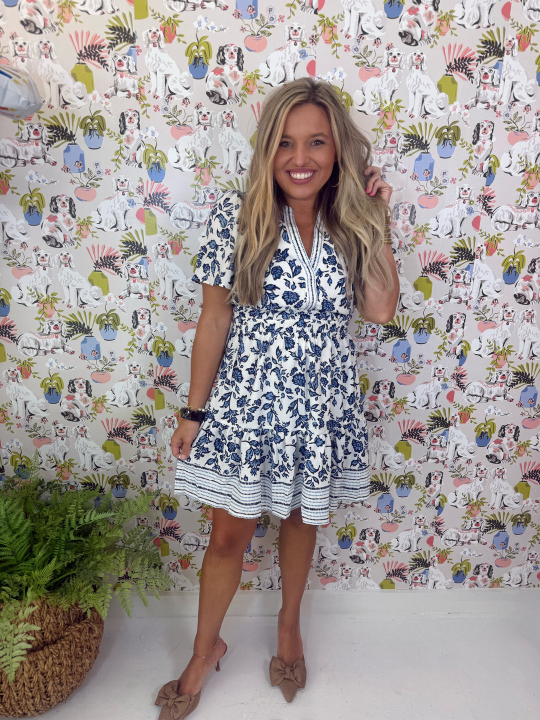 The Blue Ridge Bloom Dress