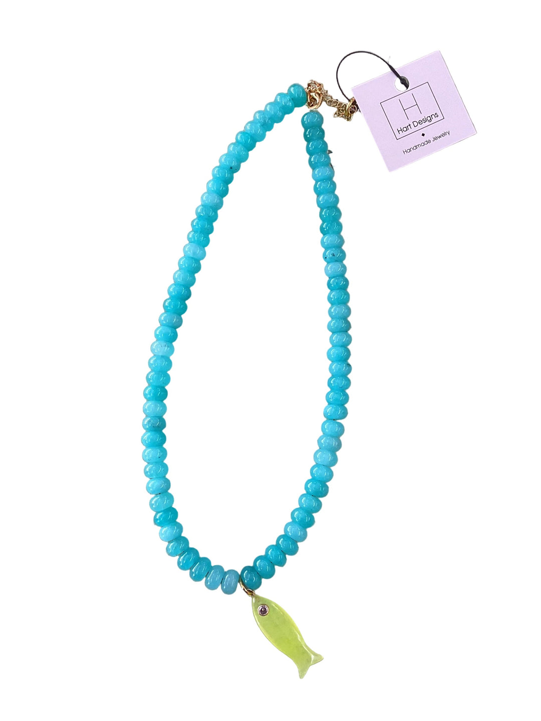 Lime Catch Necklace