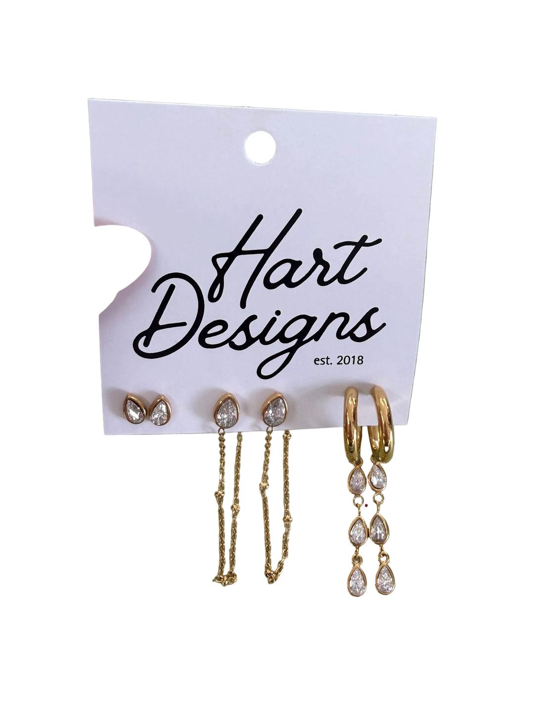 The Teardrop Trio Earring Set | HART DESIGNS