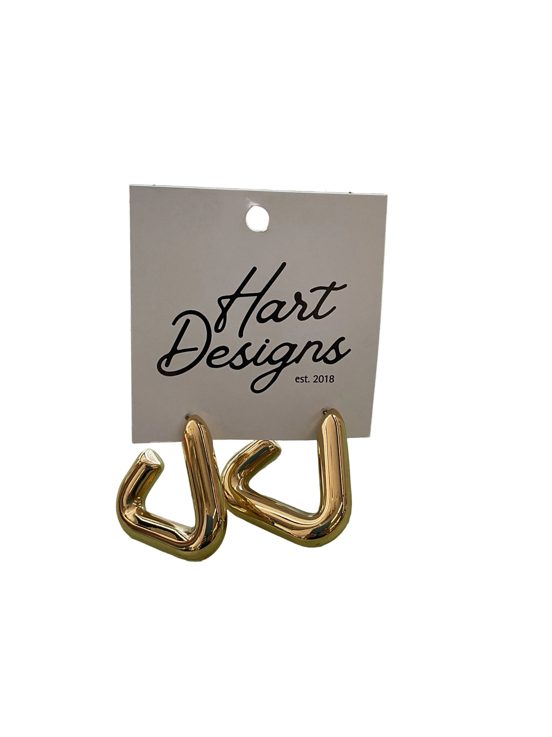 Golden Twist Earrings
