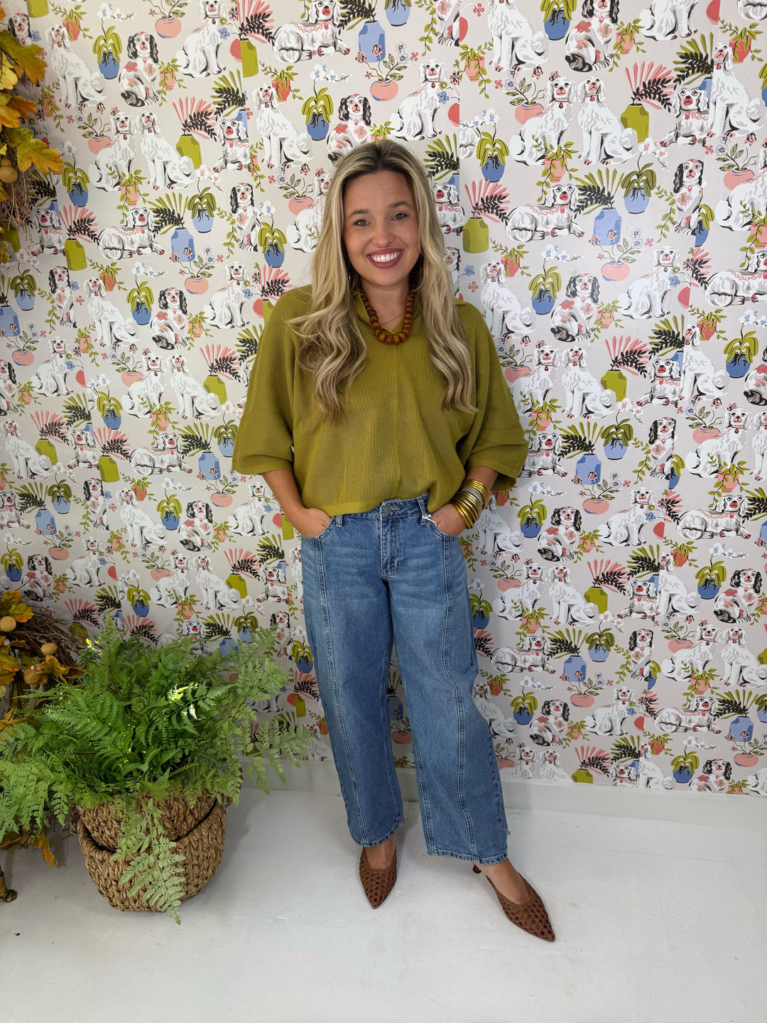 The Olive Hour Top