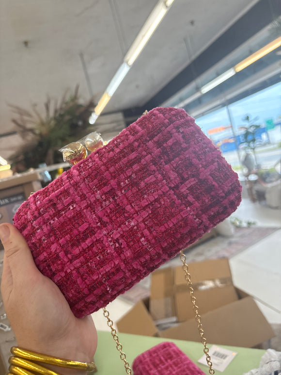 Mabel Magenta mini bag