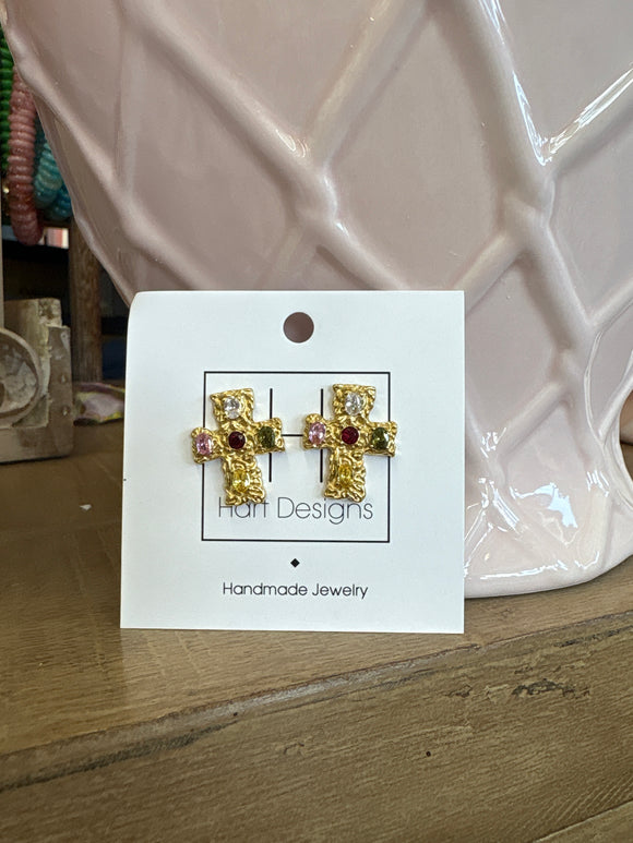 Cross studs
