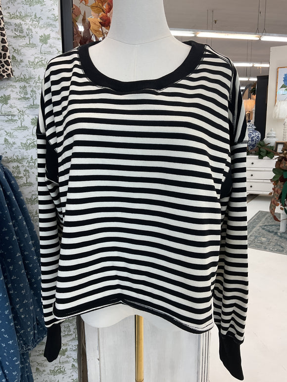 Voyager Stripe Pullover