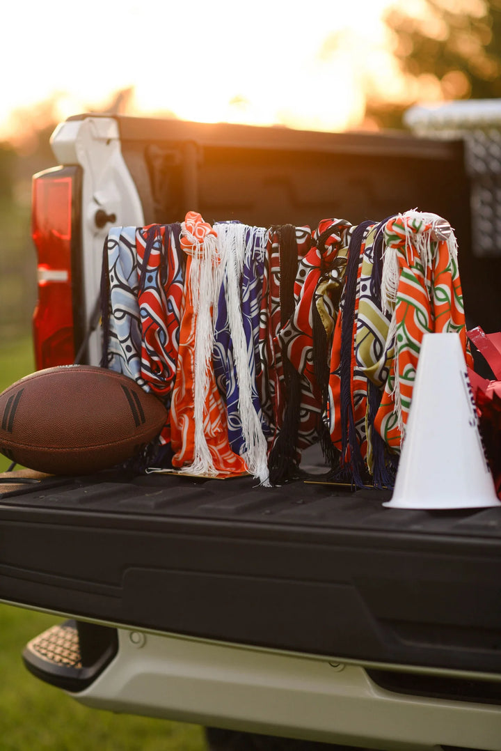 TATUM JAMES DESIGNS | Game Day Fringe Scarf