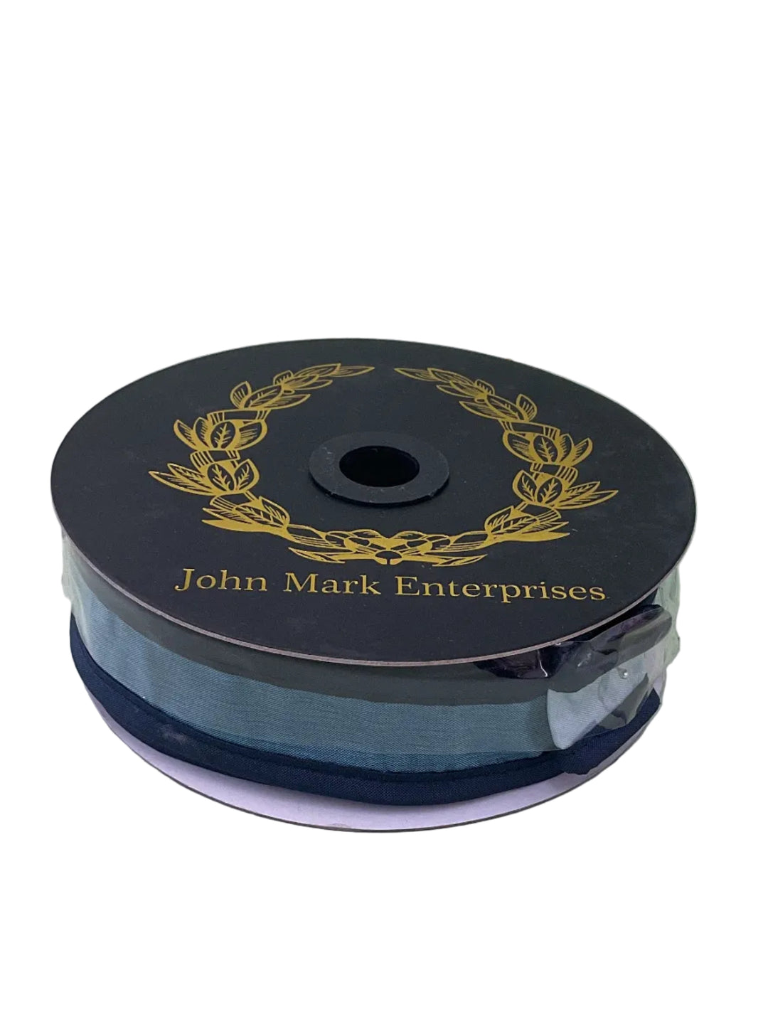 John Mark Blue Taffeta Piping