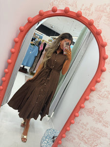 Brown Maxi Dress