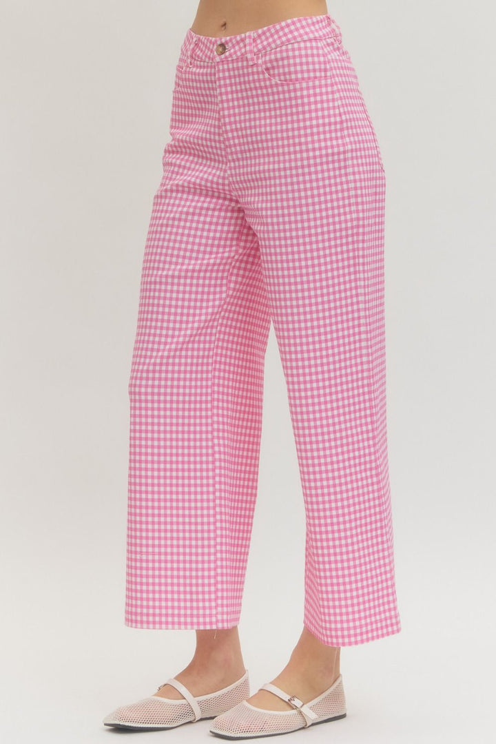 The Poppy Gingham Pants