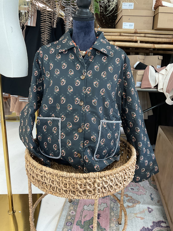 Midnight Paisley Jacket