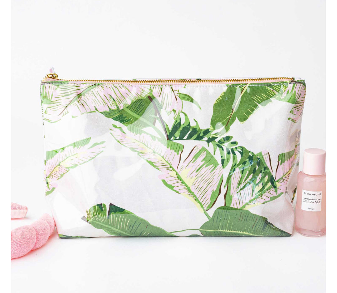Palm Travel Makeup Bag