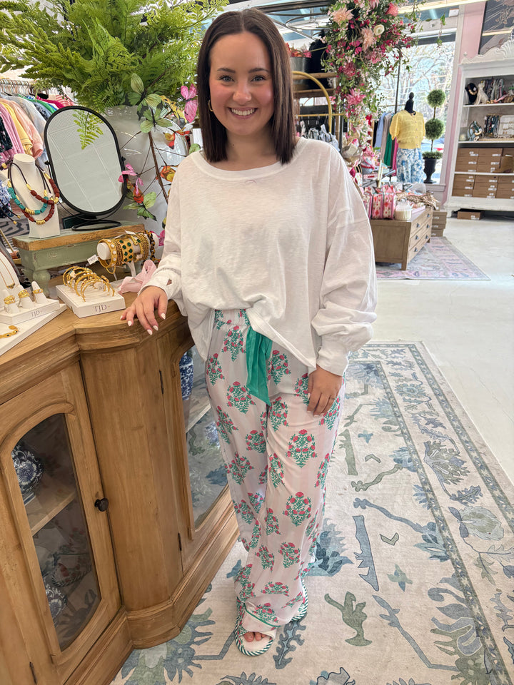Floral Pajama Pants