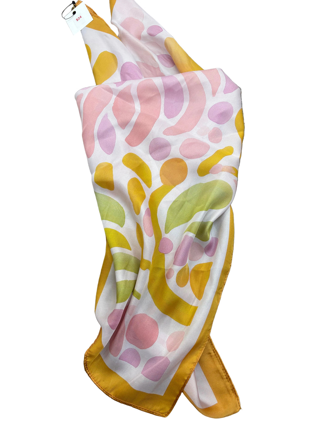 The Abstract Silk Scarf