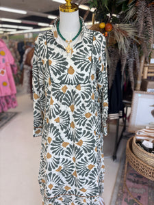 Sunburst Maxi Dress